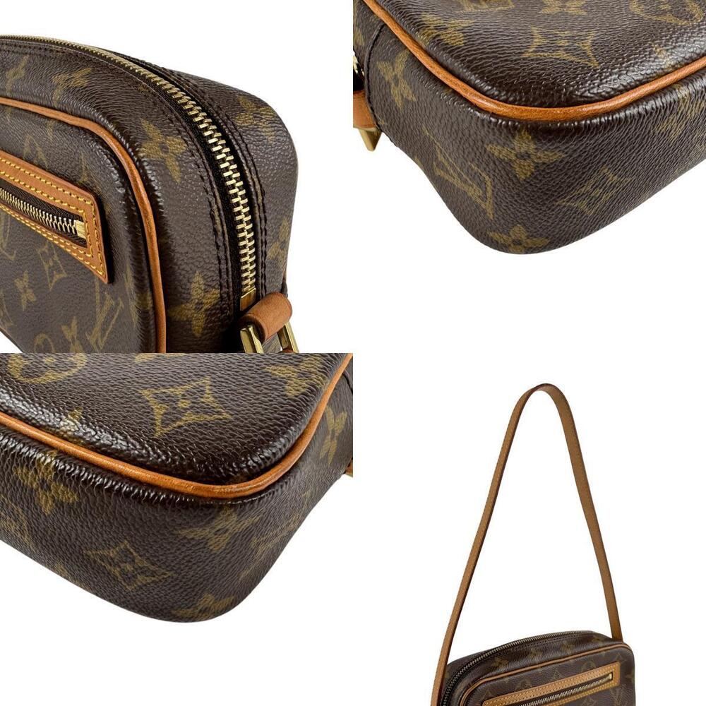 Louis Vuitton Monogram Leather Brown Pochette Cite Shoulder Bag Canvas Brown - Picture 4 of 4